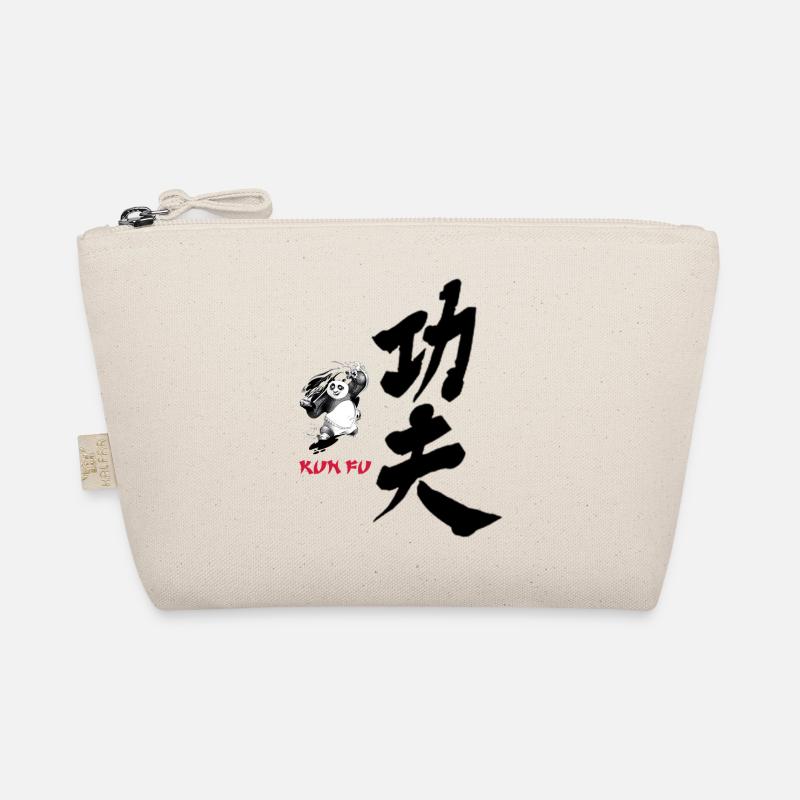 Kung Fu - Karate - Panda Bio-Täschchen