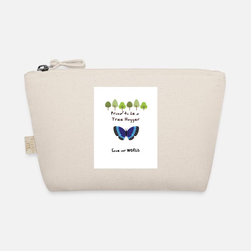 Proud to be a Tree Hugger Geschenk Geschenkidee Bio-Täschchen