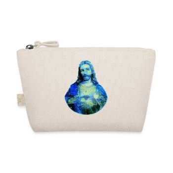 Starry Night Jesus van Gogh Jesus Christ Jesus - Organic Pouch - nature - Front