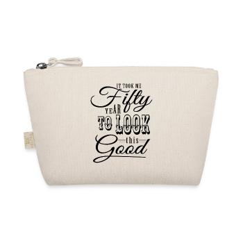 50th Birthday - Organic Pouch - nature - Front