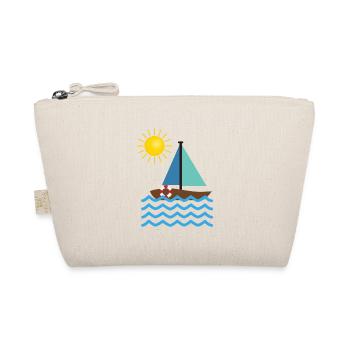 Segeln - Sommer, Sonne und Meer TSHIRT - Bio-Täschchen - Natur - Vorne