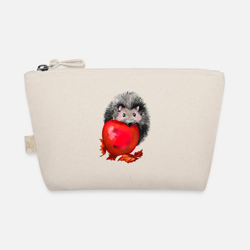 Hedgehog with apple Organic Pouch