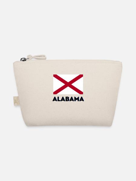 Alabama flag - Organic Pouch - nature - Front