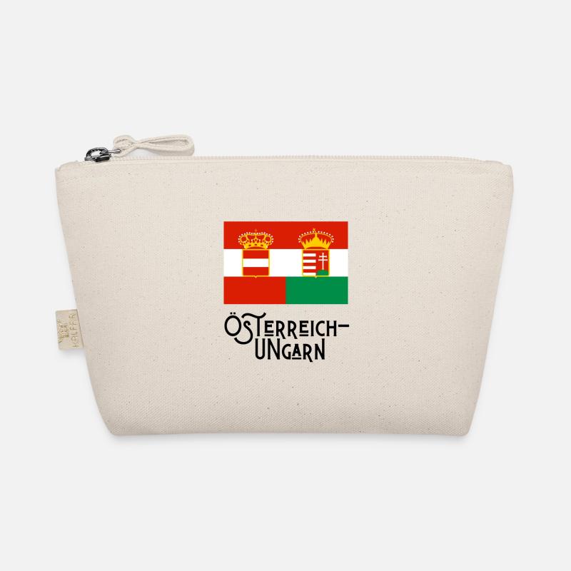 Flagge Österreich-Ungarns - Bio-Täschchen - Natur