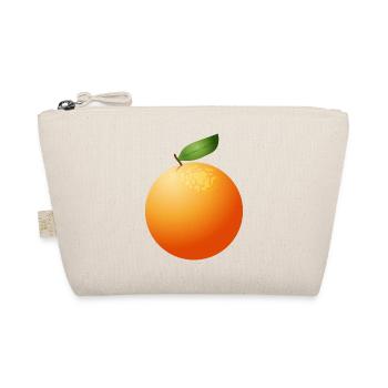 grosse orange juteuse avec feuille - Trousse biologique - nature - Devant