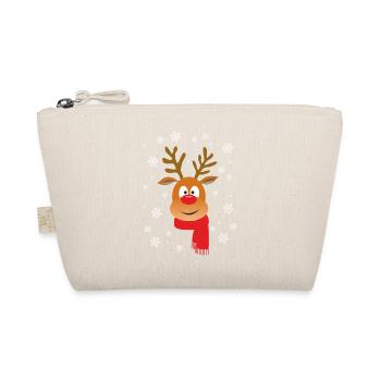 CHRISTMAS REINDEER - Organic Pouch - nature - Front