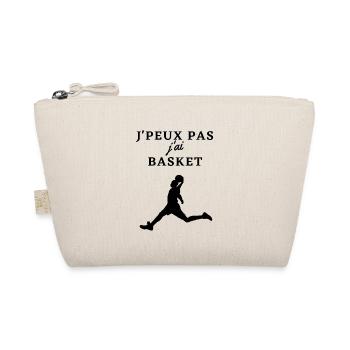 J'PEUX PAS J'AI BASKET - Trousse biologique - nature - Devant