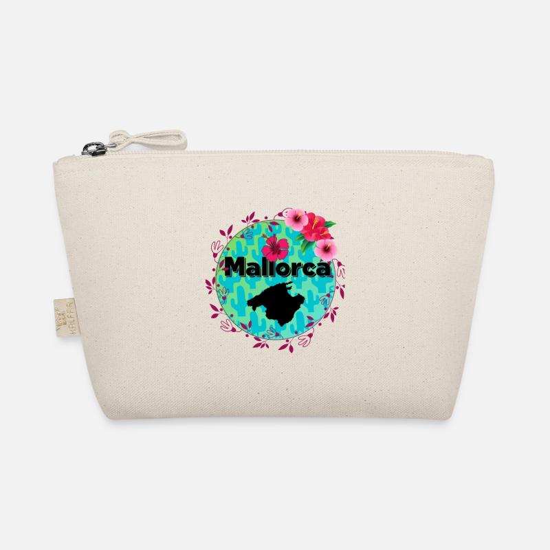 Mallorca Flowers - Bio-Täschchen - Natur