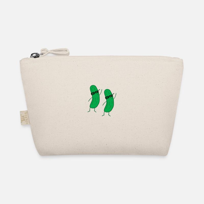 Cucumbers Dancing Funny Organic Pouch