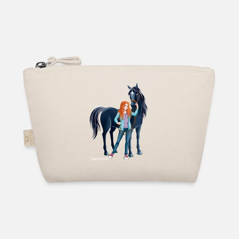 Ostwind Mika und Ostwind stehend Bio-Täschchen