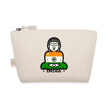 Indien - Bio-Täschchen - Natur - Vorne