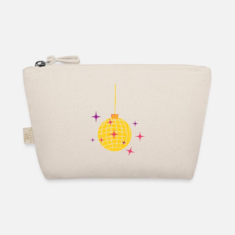 Disco ball gift idea music disco shine dance Organic Pouch
