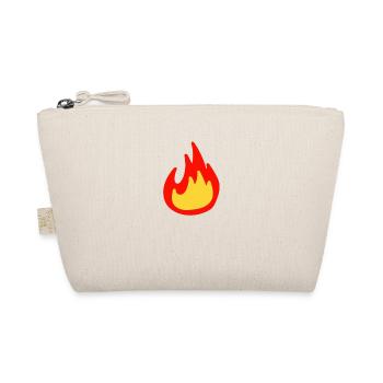 Flamme - Bio-Täschchen - Natur - Vorne