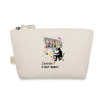 Je peux pas je suis artiste - Trousse biologique - nature - Devant