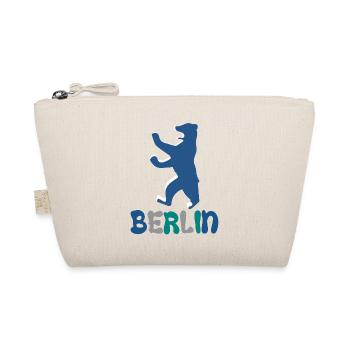 Berlin und Berliner Bär - Bio-Täschchen - Natur - Vorne