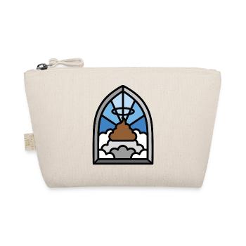 Holy shit vitrail église drôle de merde meme - Trousse biologique - nature - Devant
