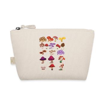 Mushrooms mushroom mushroom picker forest collection gift - Organic Pouch - nature - Front