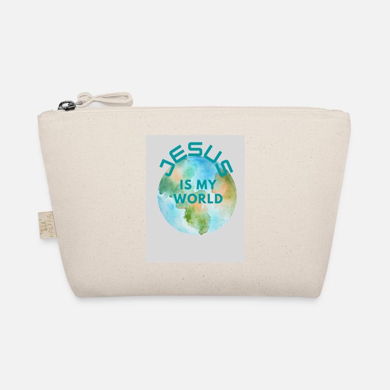 JESUS IS MY WORLD Organic Pouch