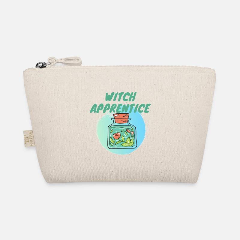 witch apprentice grün - Bio-Täschchen - Natur