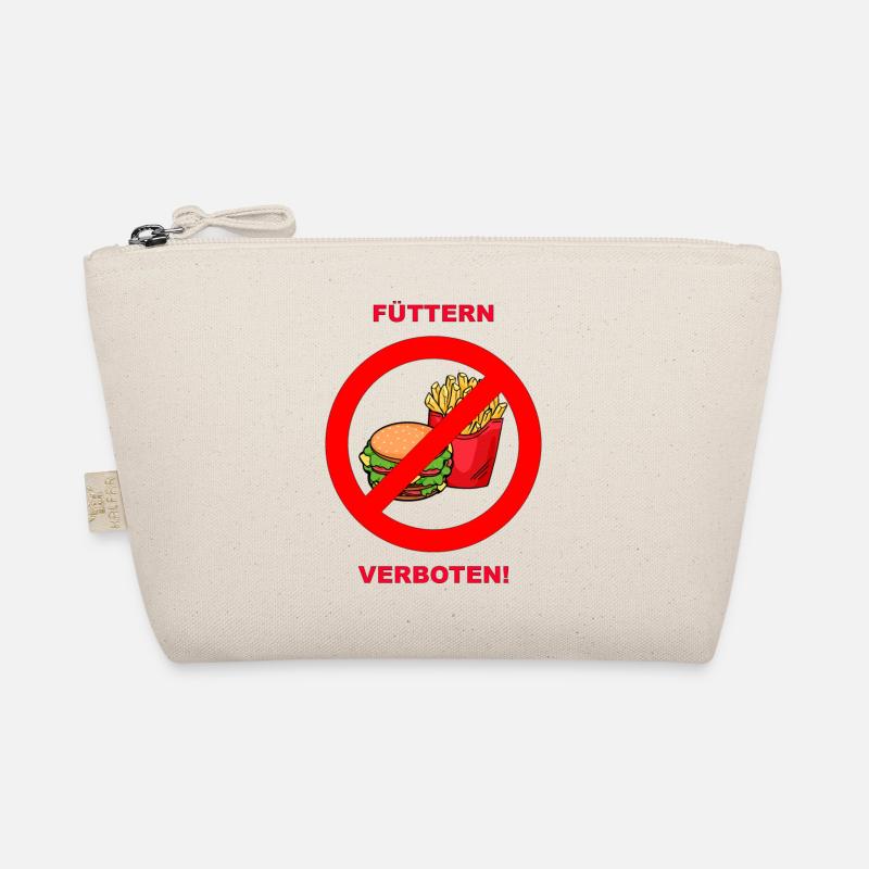 füttern verboten - Bio-Täschchen - Natur