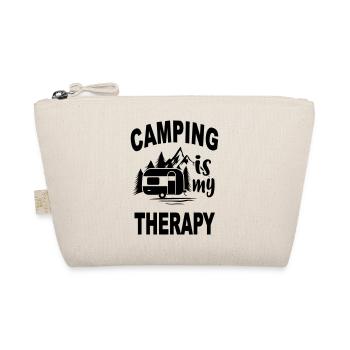 Caravan Camping Motorhome Camper Nature Sayings - Organic Pouch - nature - Front