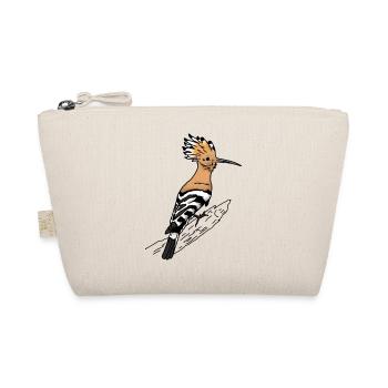 Wiedehopf Vogel - Organic Pouch - nature - Front