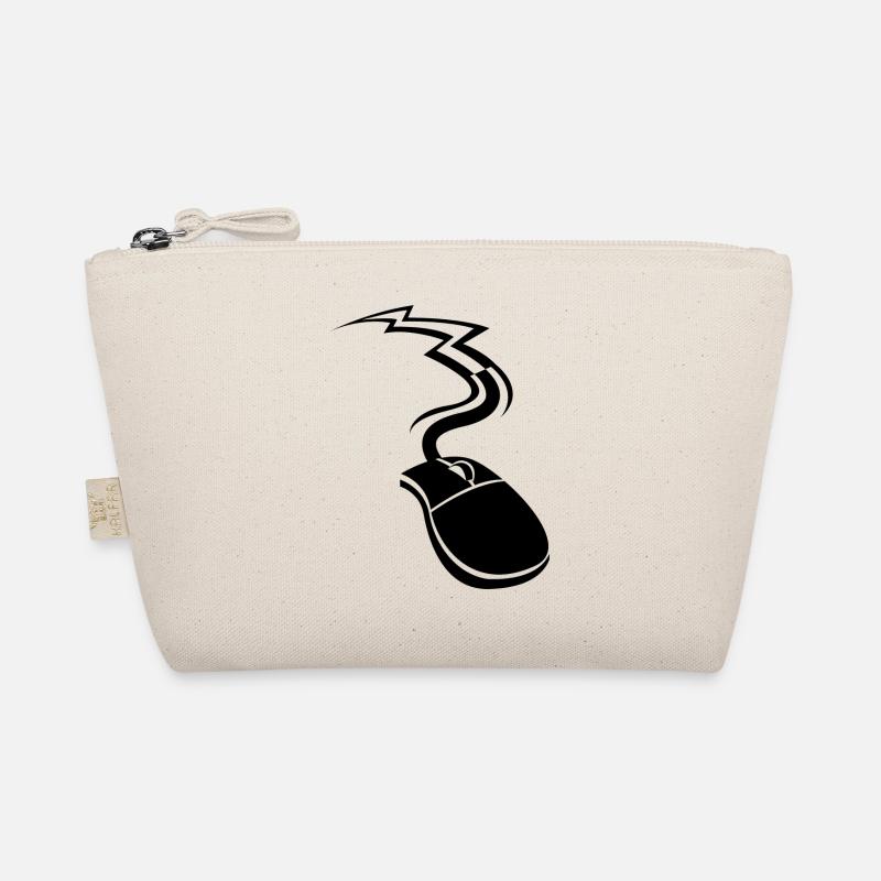 Computer Mouse Design Organic Pouch