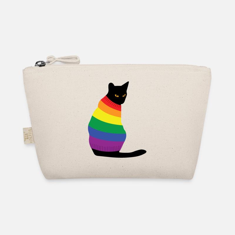 Regenbogenkatze Bio-Täschchen