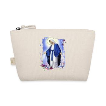 Holly Mary Maria Madonna Mariana Virgin Mary - Organic Pouch - nature - Front
