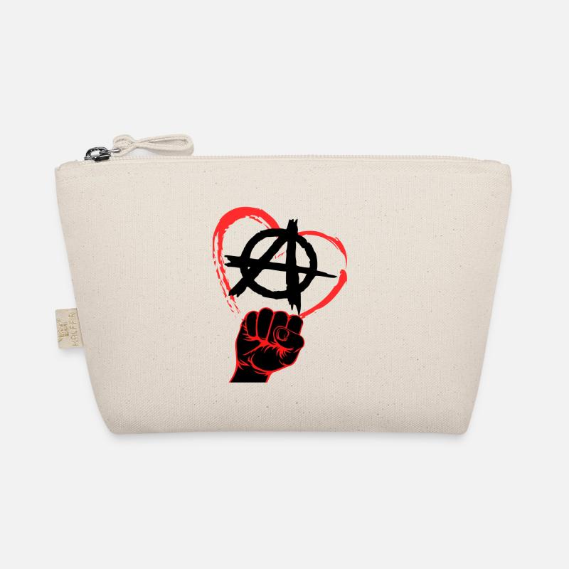 Anarchie Geschenk Symbol RA Relationship Anarchy Bio-Täschchen