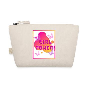 Girl POWER - Organic Pouch - nature - Front