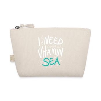 I Need Vitamin Sea Summer Saying - Organic Pouch - nature - Front