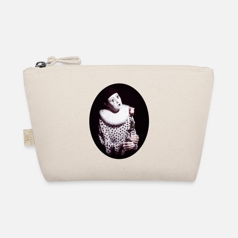 Pierrot with Rose Organic Pouch
