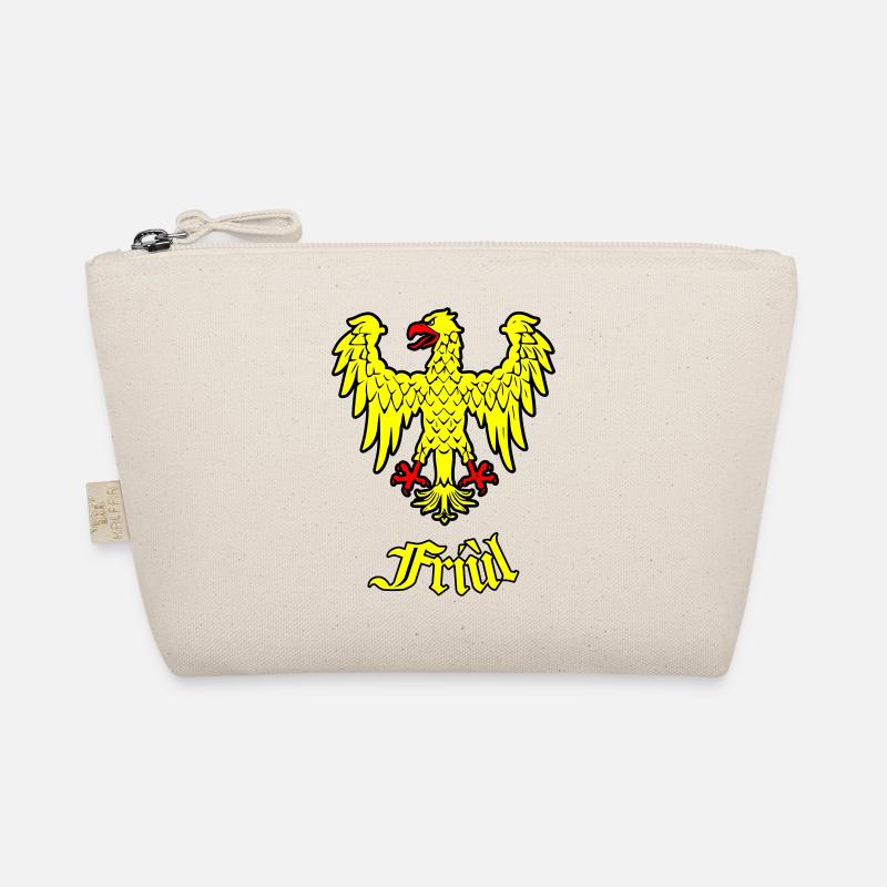 Friuli historical eagle - Organic Pouch - nature