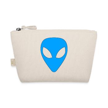 Alien - (Blue) - Organic Pouch - nature - Front