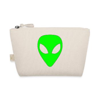 Alien - Light Green - Organic Pouch - nature - Front