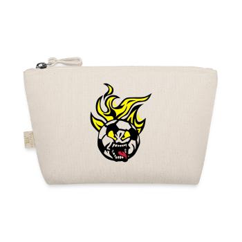 football cartoon face flamme - Trousse biologique - nature - Devant