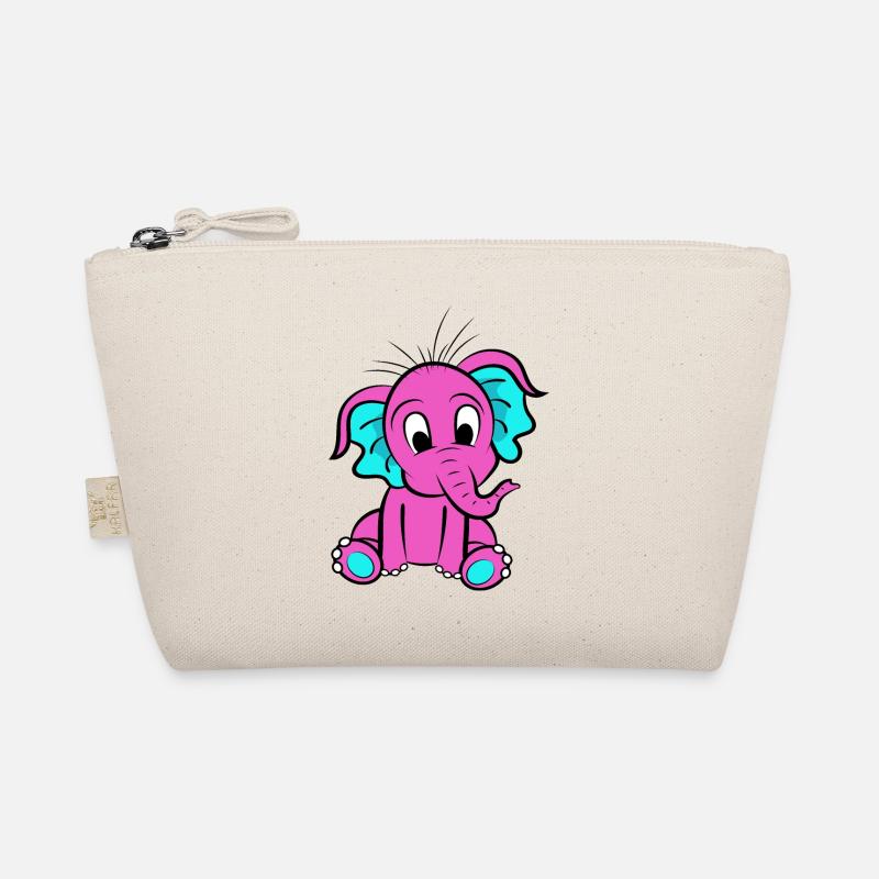 Pink elephant Organic Pouch