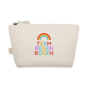 Team Regenbogen! - Bio-Täschchen - Natur - Vorne