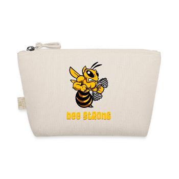 Bee strong - Organic Pouch - nature - Front