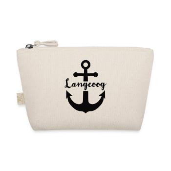 Langeoog Nordseeinsel Design - Bio-Täschchen - Natur - Vorne