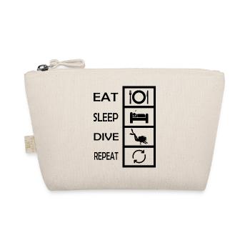 Diving Dive Dive - Organic Pouch - nature - Front