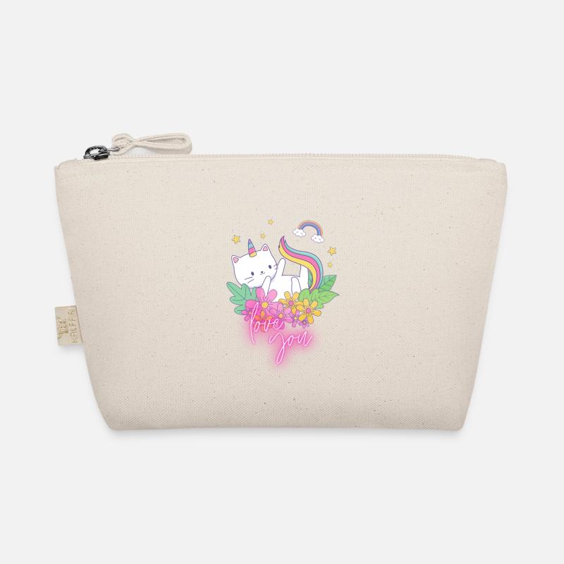 Unicorn cat Organic Pouch