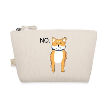 Shiba Inu Hund - NO - Gassi Herrchen Frauchen Dog - Bio-Täschchen - Natur - Vorne