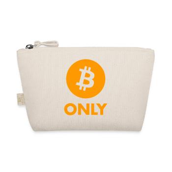 Bitcoin Only Orange - Bitcoin Maximalist - Logo - Trousse biologique - nature - Devant