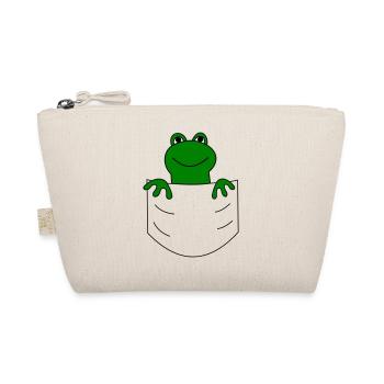 Frog in the bag - Organic Pouch - nature - Front