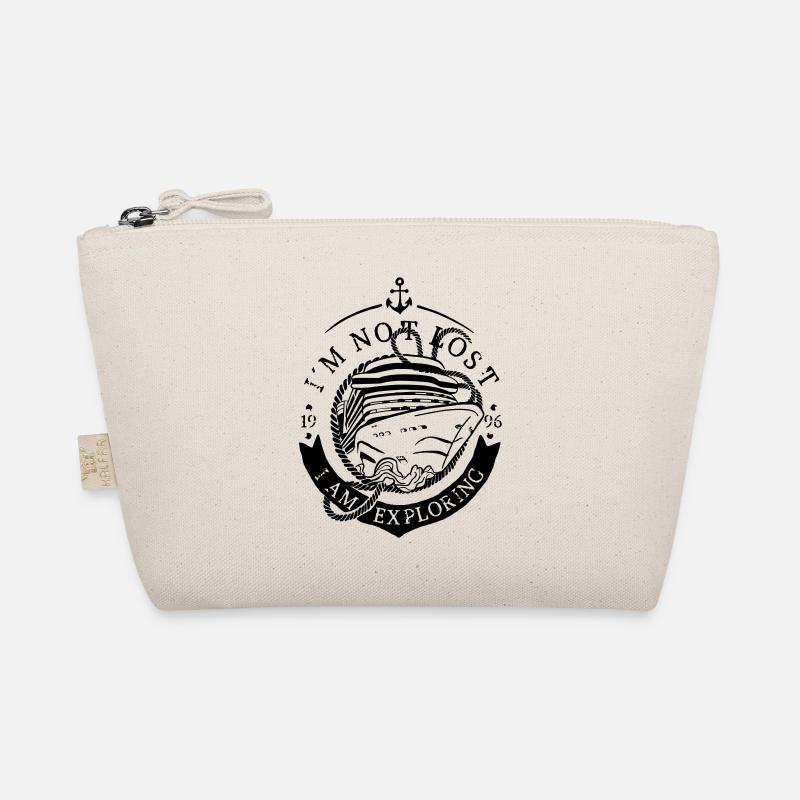 I´m not lost –I am exploring. Bio-Täschchen