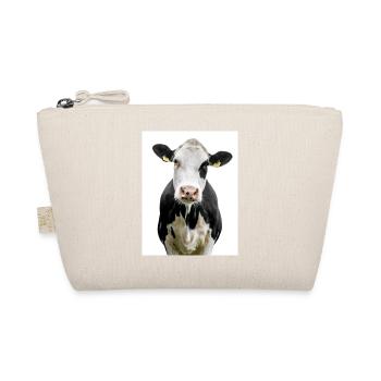 Cow. Cow. Koe. co. vaca. Ku. lehmä. Vache - Organic Pouch - nature - Front