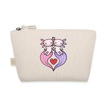 Cœur des amoureux d’Axolotl - TrattoAsTratto - Trousse biologique - nature - Devant