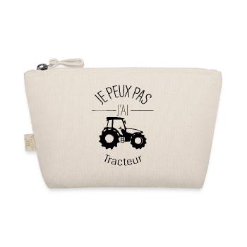 JE PEUX PAS J'AI TRACTEUR - Trousse biologique - nature - Devant